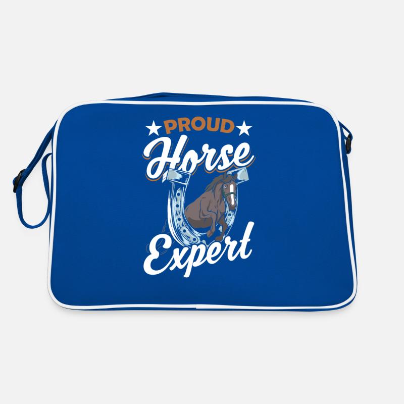 Fier Horse Expert Équitation Cavalier Cheval Sac Retro