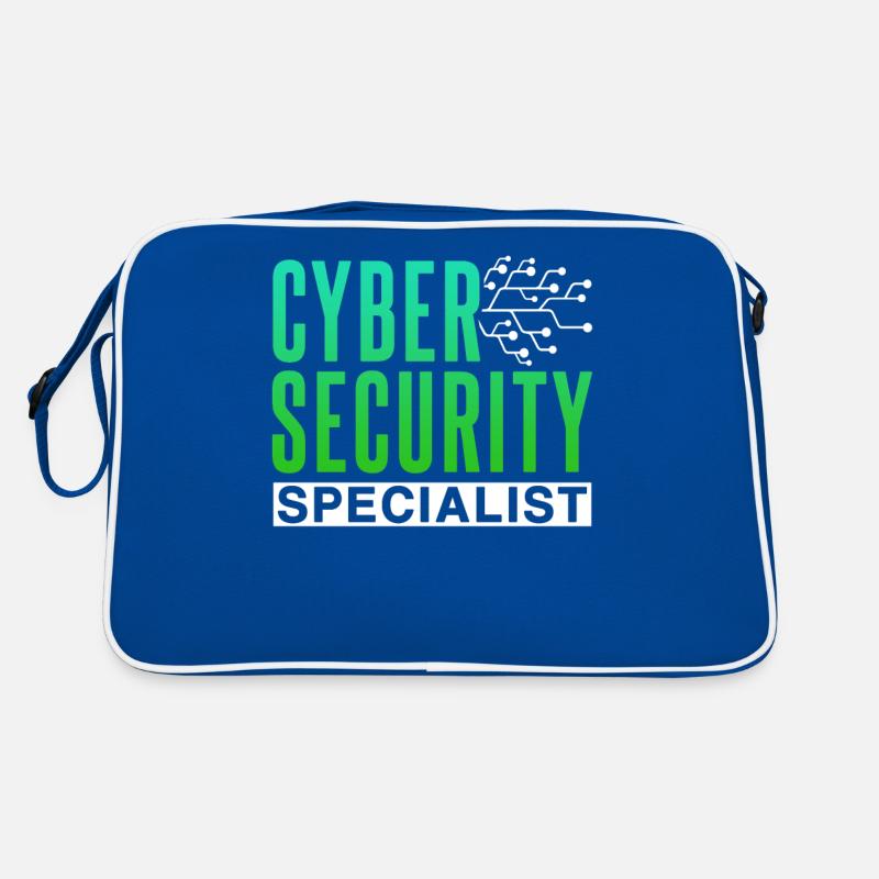 Cybersecurity Specialist Hack Hacker IT Security Retro Bag