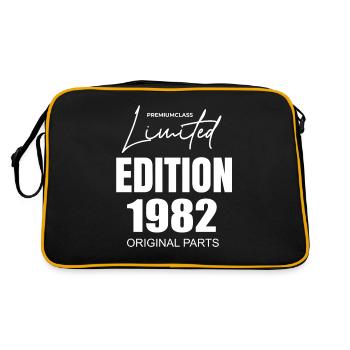 Édition limitée 1982 - Sac Retro - noir/or - Dos