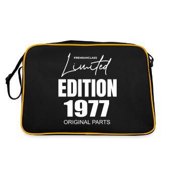 Édition limitée 1977 - Sac Retro - noir/or - Dos