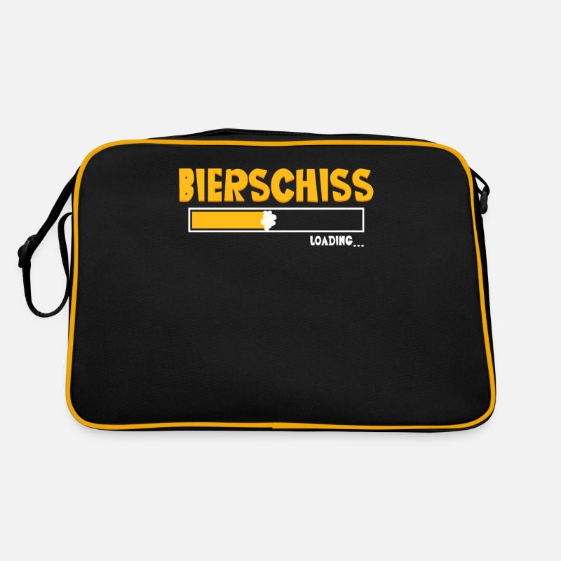 Bierschiss Loading Bier Retro Tasche