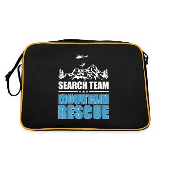 Search Rescue Mountain Rescue Repeat Search Rescue - Retro Bag - black/gold - Back