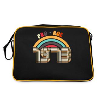 Retro Pro Roe 1973 - Retro Bag - black/gold - Back