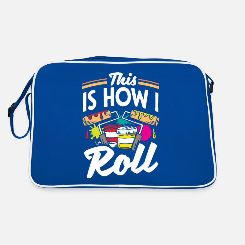 Peintre Peindre C’est comme ça que je roule drôle Sac Retro