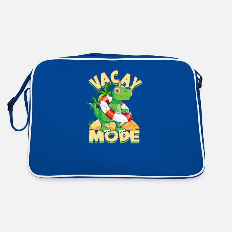 Vacay Mode Cute Dinosaur - trex Retro Bag