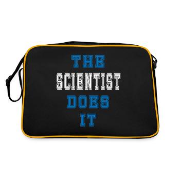 The scientist does it scientist - Retro Bag - black/gold - Back