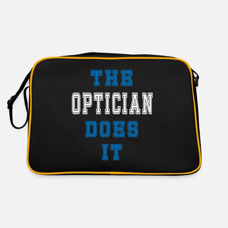 The Optician does it Optician Gift Retro Bag