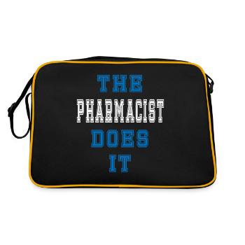 The Apotheker does it - Retro Bag - black/gold - Back