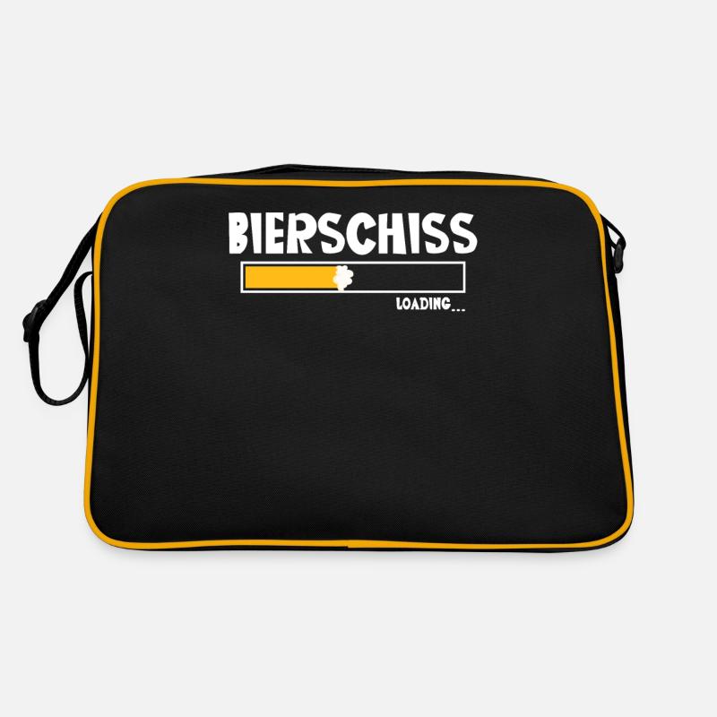 Bierschiss Loading Bier Retro Tasche