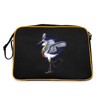 Mythologie égyptienne Divinité Benny - Sac Retro - noir/or - Dos