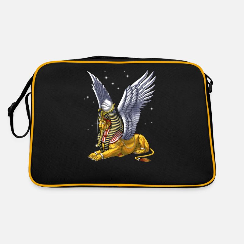 Ancient Egyptian Mythology Sphinx Retro Bag