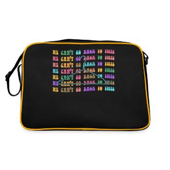 Nous ne pouvons pas revenir à ce choix pro - Sac Retro - noir/or - Dos