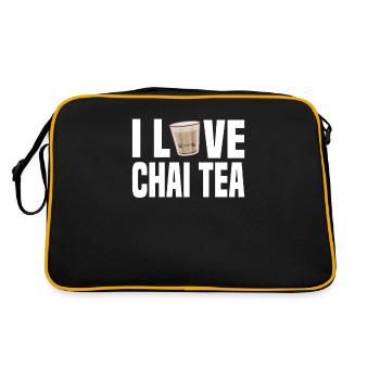Chai-tee-latte - Sac Retro - noir/or - Dos