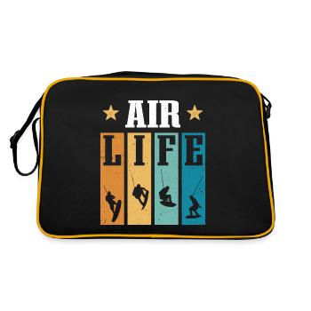 Air Life Wakeboard Wakeboarding - Sac Retro - noir/or - Dos