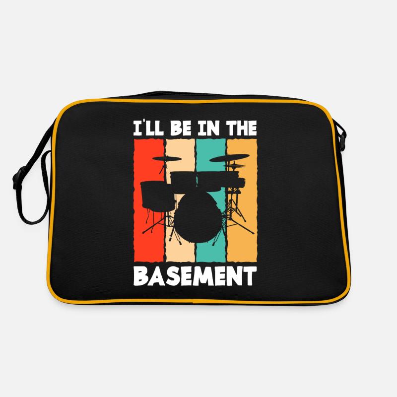 Cadeau de batteur de batterie Sac Retro