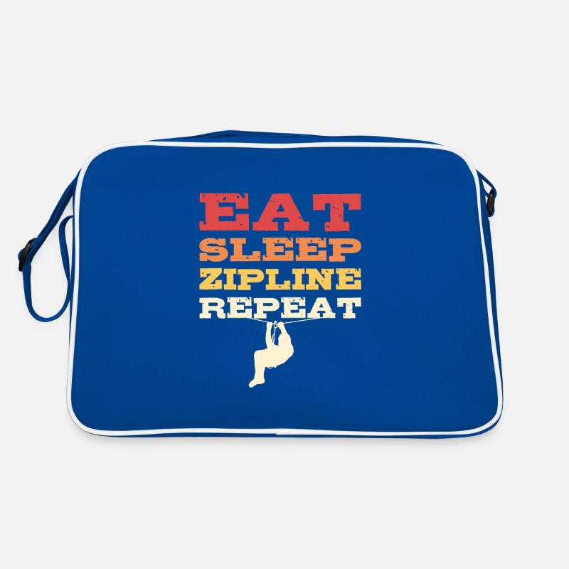 Manger Dormir Tyrolienne Répéter Tyrolienne Tyrolienne Sac Retro