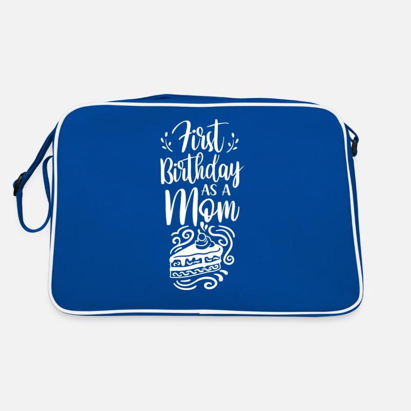 Erster Geburtstag Als Mutter Mami Party Mama Retro Tasche