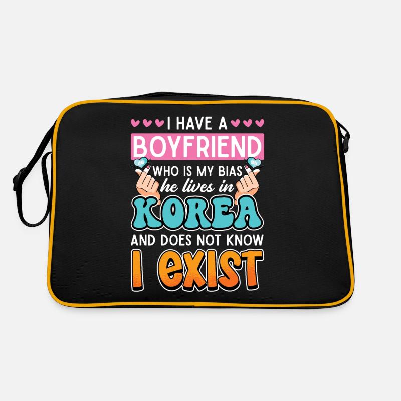 Design pop coréen pour un fan de mode K-Pop Sac Retro