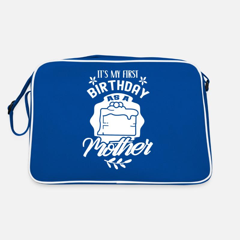 Es Ist Mein Erster Geburtstag Als Mutter Mama Mami Retro Tasche
