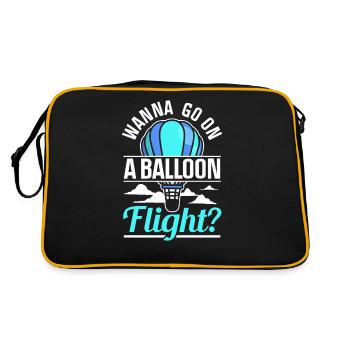 Do you want to take a balloon ride? Balloonist - Retro Bag - black/gold - Back