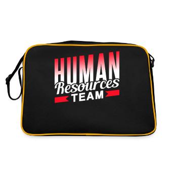 Équipe des ressources humaines Ressources humaines Personnel des RH - Sac Retro - noir/or - Dos