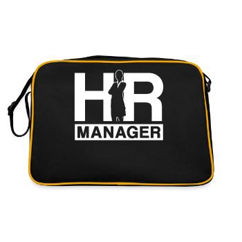 Responsable Rh Ressources Humaines Ressources Humaines Personnel - Sac Retro - noir/or - Dos