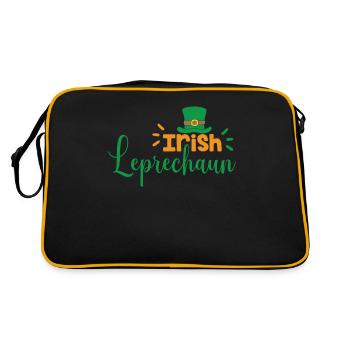 Gobelin irlandais Gaélique Irlande Irlandais Irlandais - Sac Retro - noir/or - Dos