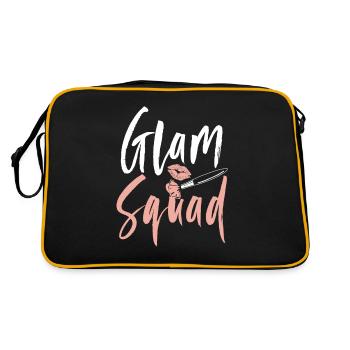 Glam Squad Funny Makeup Cheer - Sac Retro - noir/or - Dos