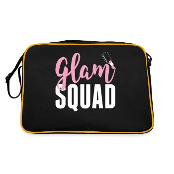 Glam Squad Funny Makeup Cheer - Sac Retro - noir/or - Dos