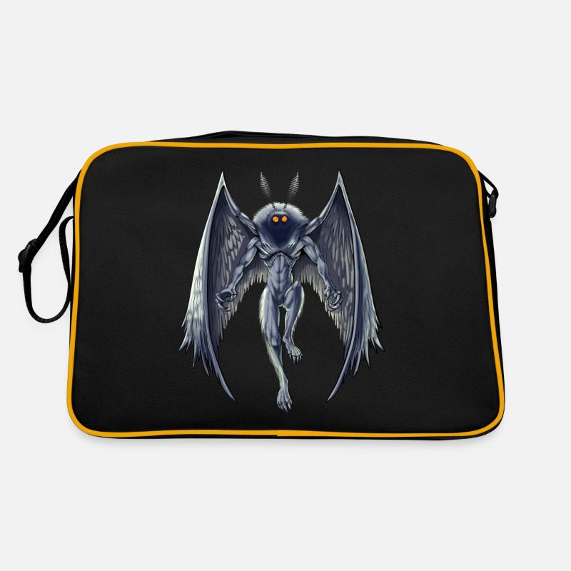 Cryptid Creature Mothman Retro Bag