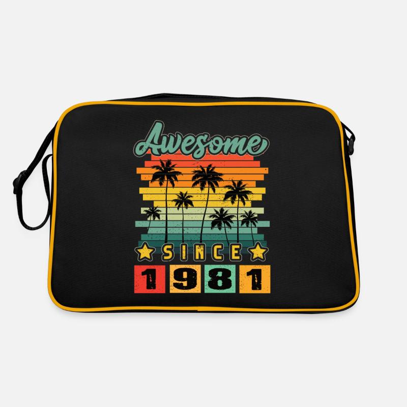 Awesome Since 1981 Retro Tasche