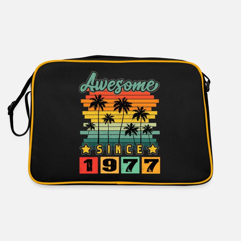 Awesome Since 1977 Retro Tasche