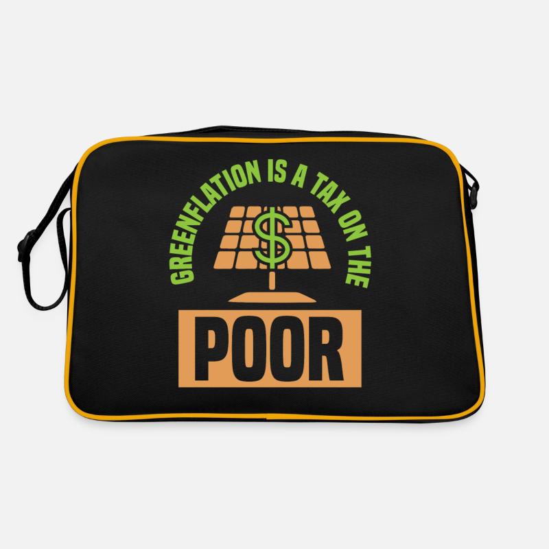 Greenflation is a tax on the poor green Retro Bag