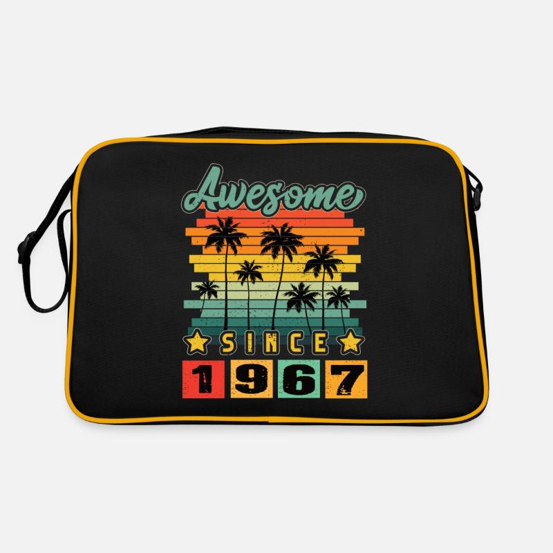 Awesome Since 1967 Retro Bag
