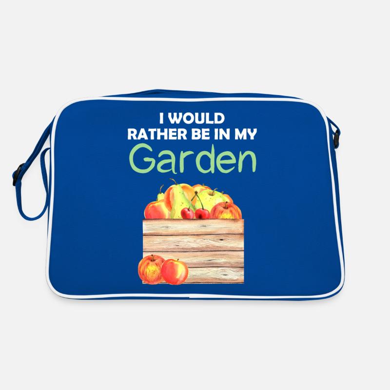 Garten Lustiger Spruch Hobbygärtner Geschenkidee Retro Tasche
