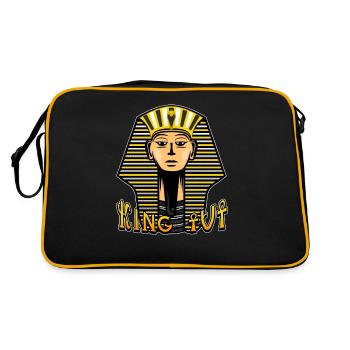 Egyptian Mythology Design for an Ancient Egypt Fan - Retro Bag - black/gold - Back