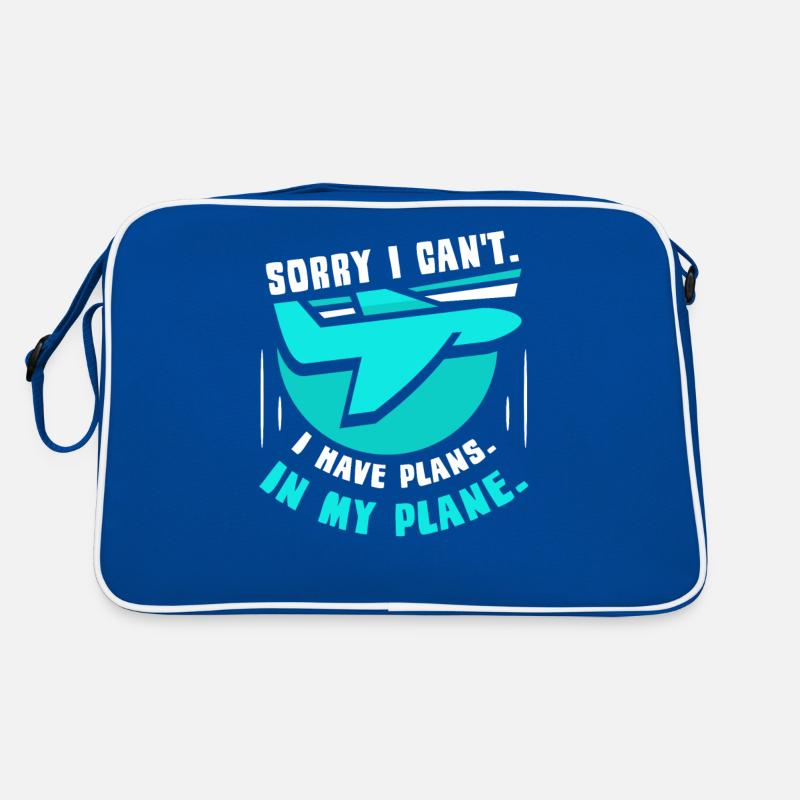 Je ne peux pas avoir de plans dans mon avion Sac Retro