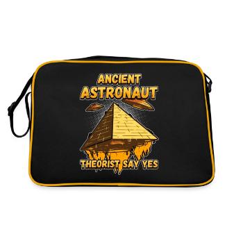 Egyptian Mythology Design for an Ancient Egypt Fan - Retro Bag - black/gold - Back