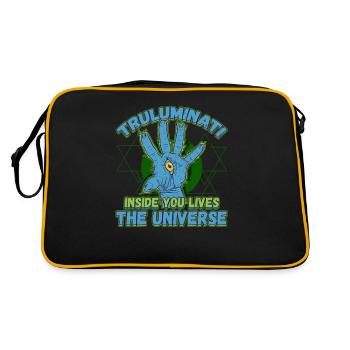 Egyptian Mythology Design for an Ancient Egypt Fan - Retro Bag - black/gold - Back