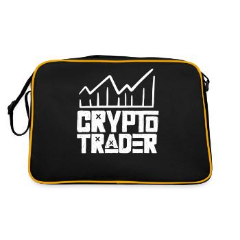 Crypto Traders Trade Crypto Trading Traders - Sac Retro - noir/or - Dos