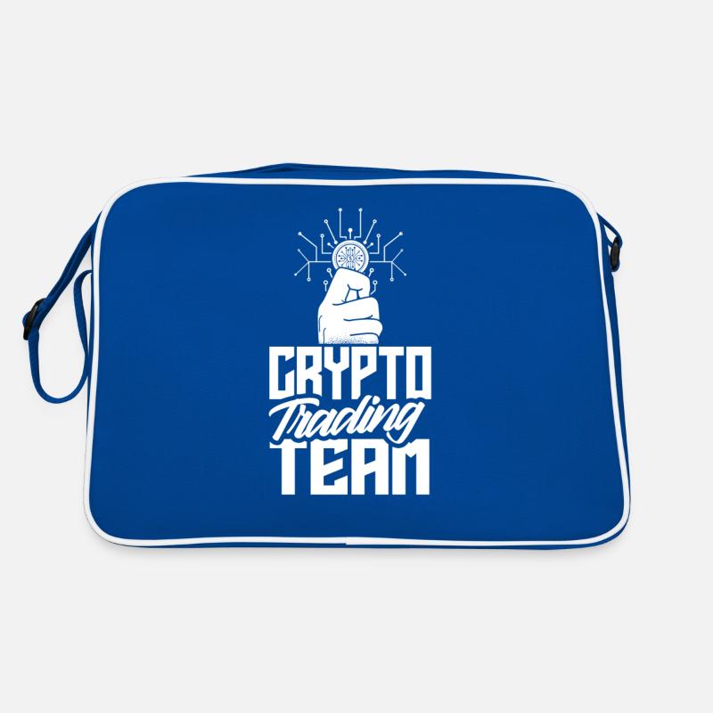 Krypto Trading Team Trader Crypto Traden Retro Tasche