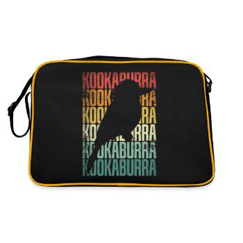 Kookaburra Birder Ornithologie ornithologique - Sac Retro - noir/or - Dos