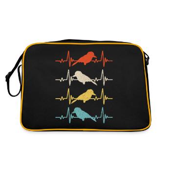 Kookaburra Birder Ornithologie ornithologique - Sac Retro - noir/or - Dos