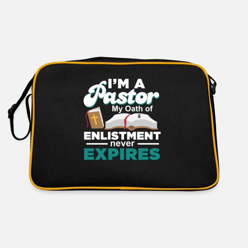 Serment de pasteur amusant théologien professeur Sac Retro