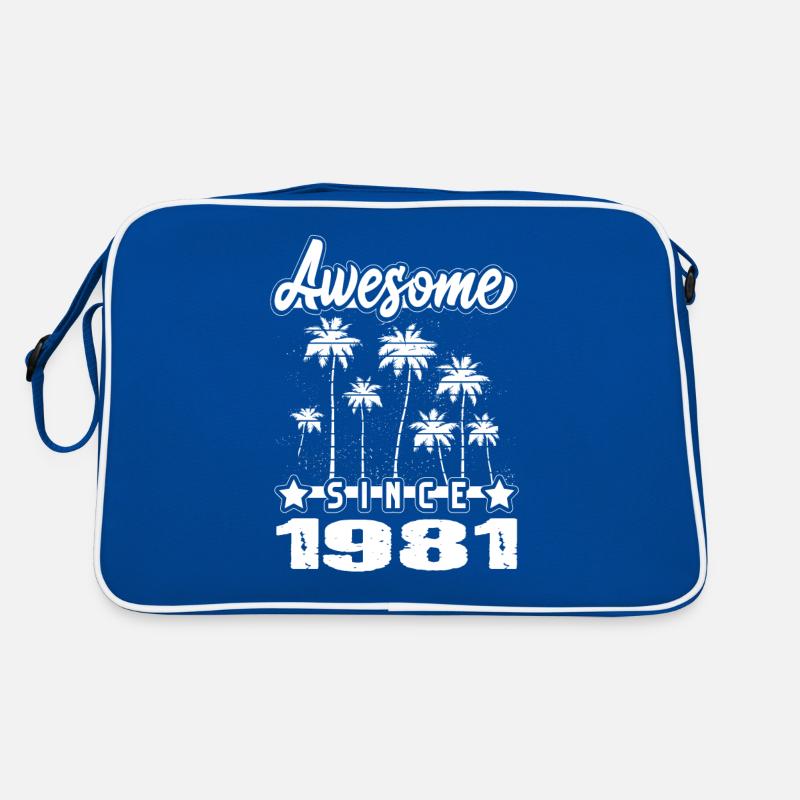 Awesome Since 1981 Retro Tasche