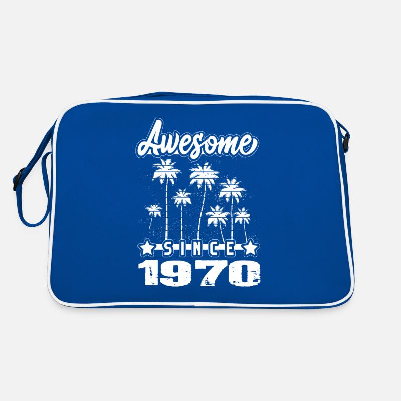 Awesome Since 1970 Retro Bag
