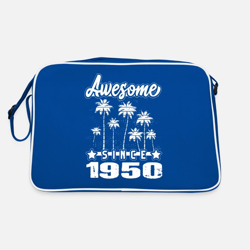 Awesome Since 1950 Retro Bag