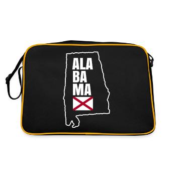 Gift from the State of Alabama - Retro Bag - black/gold - Back