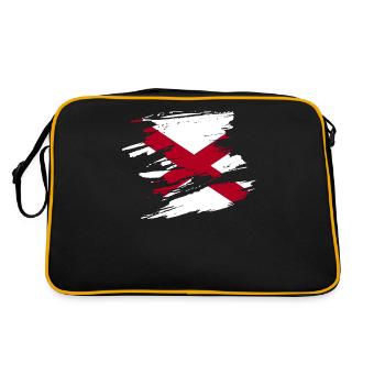 Alabama travel gift - Retro Bag - black/gold - Back