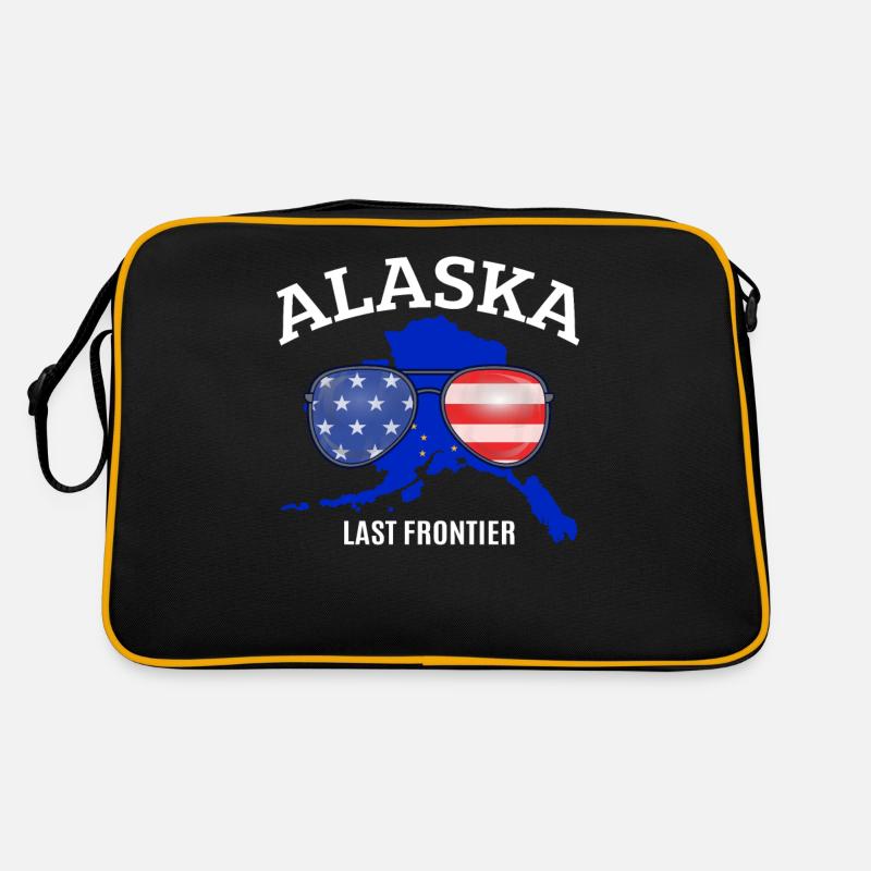Alaska Last Frontier Gift Retro Bag